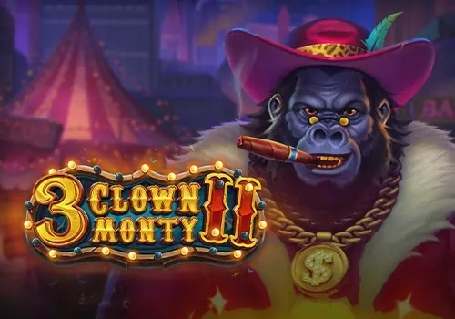 3 Clown Monty II - Jogo de cassino social inspirado no clássico jogo das três cartas